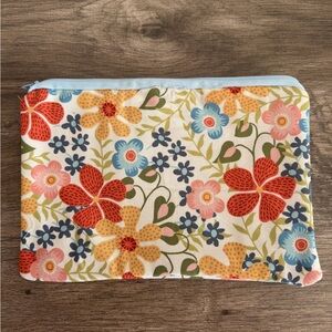 Floral Patterned Pouch